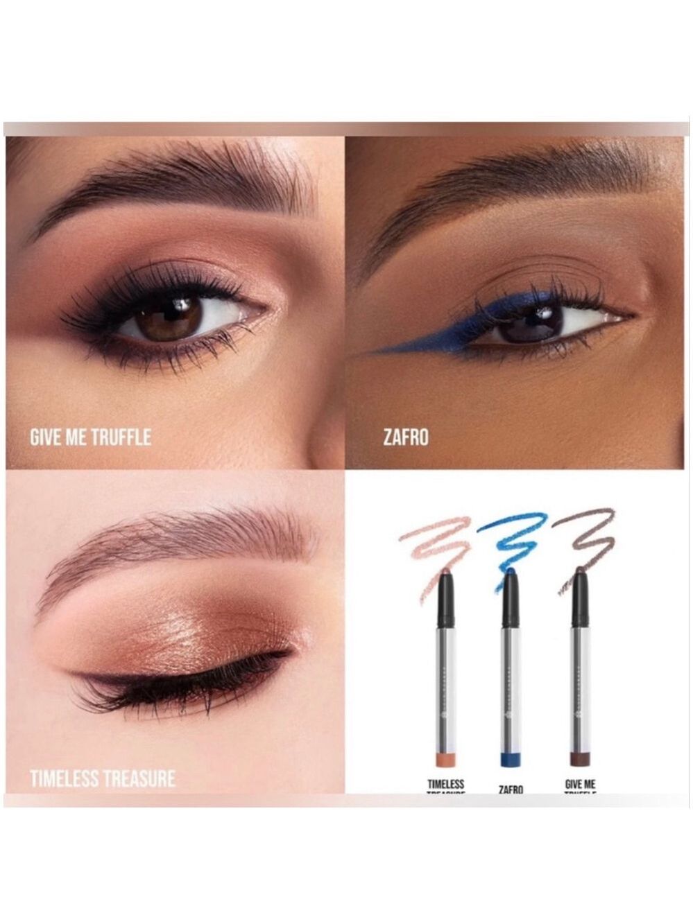 Luis Torres Beauty Creations True Treasures Cream Shadow Crayons Set - Picture 3 of 8